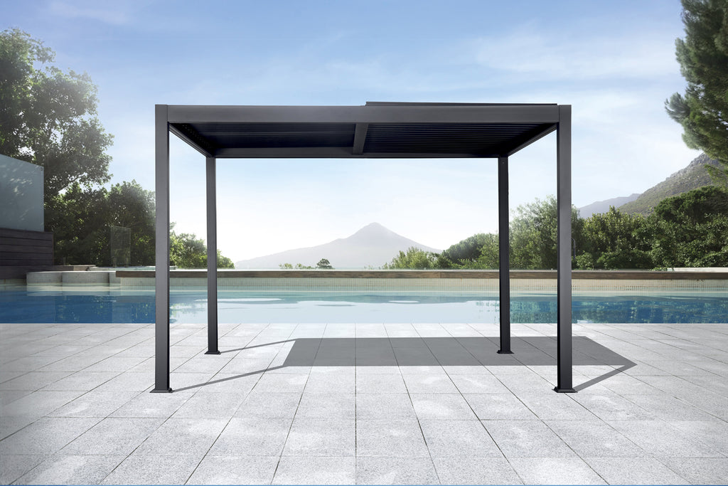 PERGOLA TEXAS 4X4 - ALU - ANTRACITE