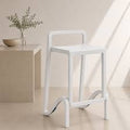 SGABELLO EOLO IN RESINA COLORE BIANCO