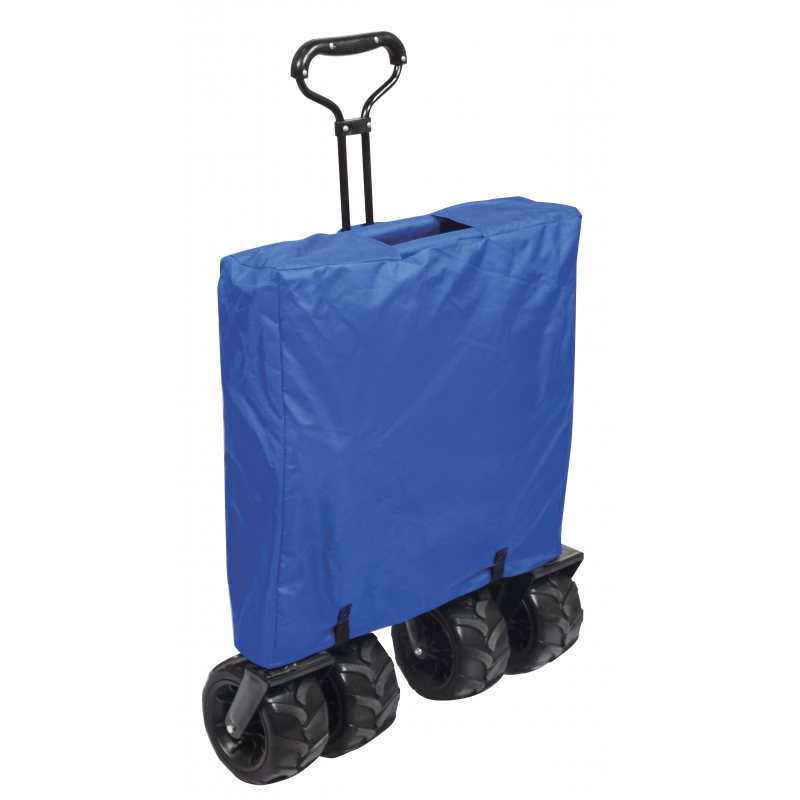 CARRELLO PIEG. PORTATUTTO - RUOTE SABBIA