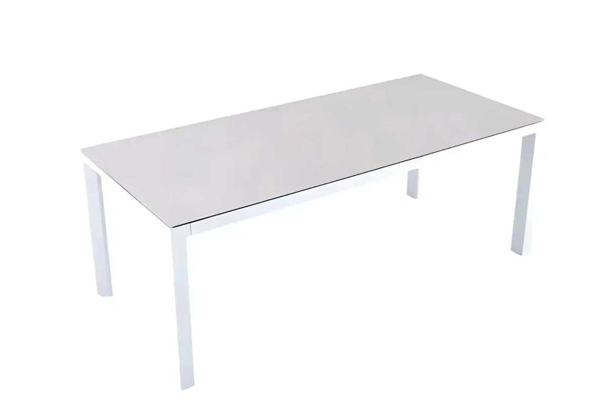 TAVOLO MERANO Stone 220x90 cm Bianco