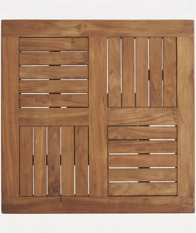 PIANO IN TEAK 80X80