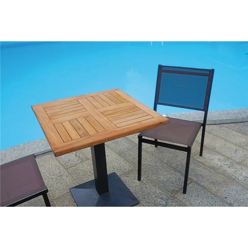 PIANO IN TEAK 80X80