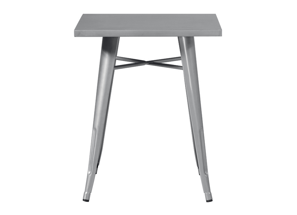 TAVOLO LAMIERA 60x60 SILVER