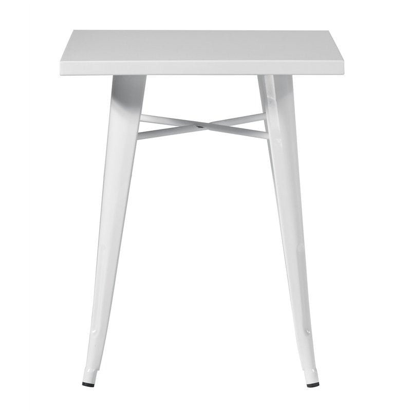 TAVOLO LAMIERA 60x60 AVORIO