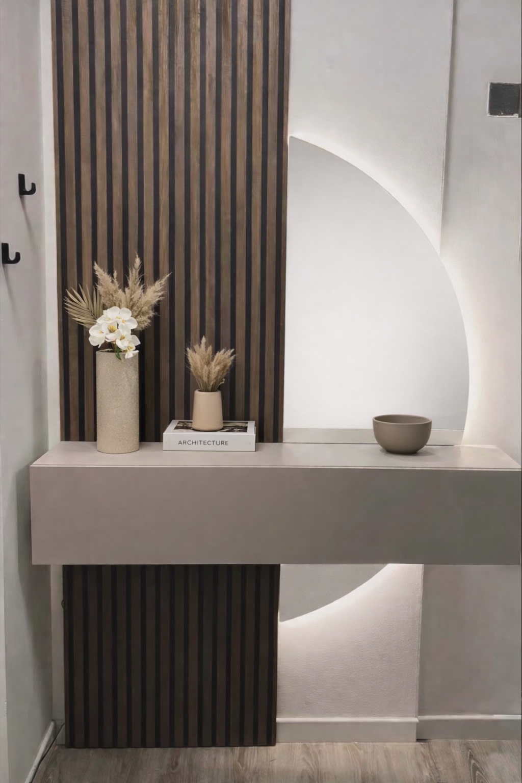 MOBILE INGRESSO CANNETTATO MERCURE E CACHEMIRE L138 P 35 H 240