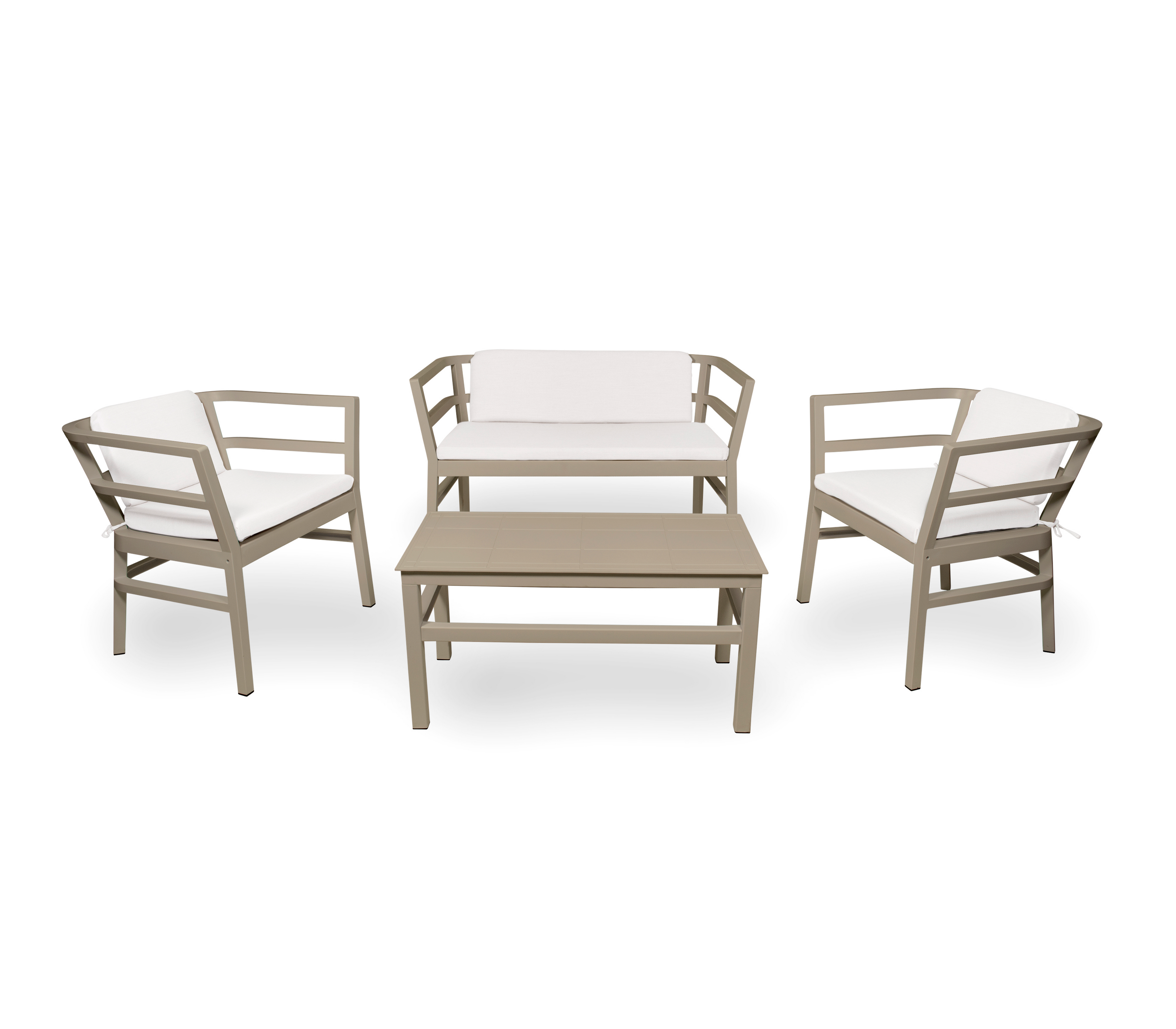 RESOL SET CLICK CLACK SET SAND 2 POLTRONA + 1 DIVANO + 1 TAVOLINO