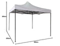 GAZEBO PIEGHEVOLE EASYFLEX A FISERMONICA