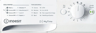 INDESIT LAVATRICE 7KG INVERTER A 1200GIRI MTWC 71296 W IT