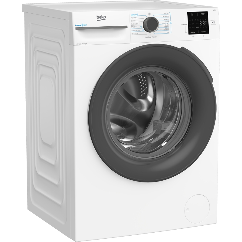 BEKO LAVATRICE 12KG INVERTER VAPORE ENERGYSPIN A 1400GIRI BMWT31241A