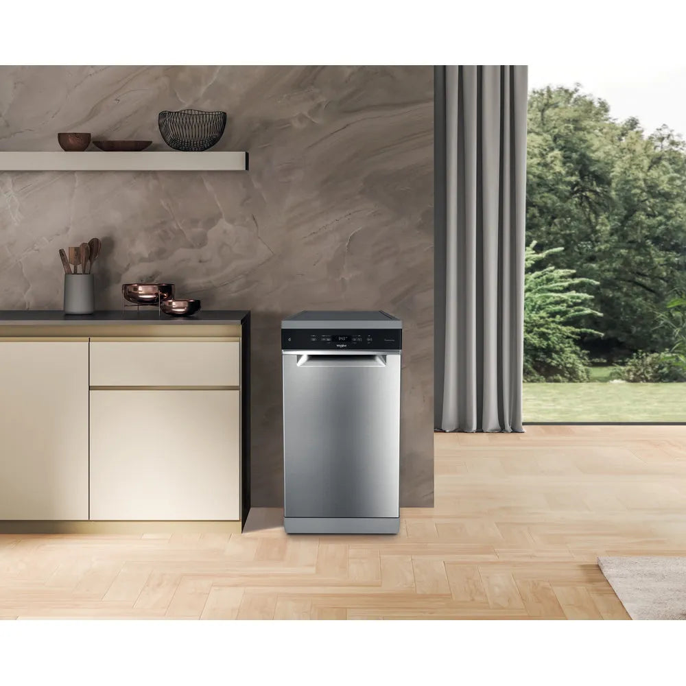 WHIRLPOOL LAVASTOVIGLIE LIBERAINST.45CM 10COPER. D INOX WH4FD11CS7A0X
