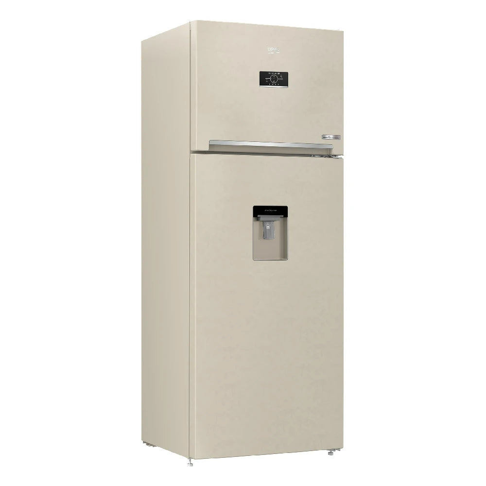 BEKO FRIGO DOPPIA PORTA NO FROST 455LT E 70CM BEIGEMARMO RDNE455E40DBN