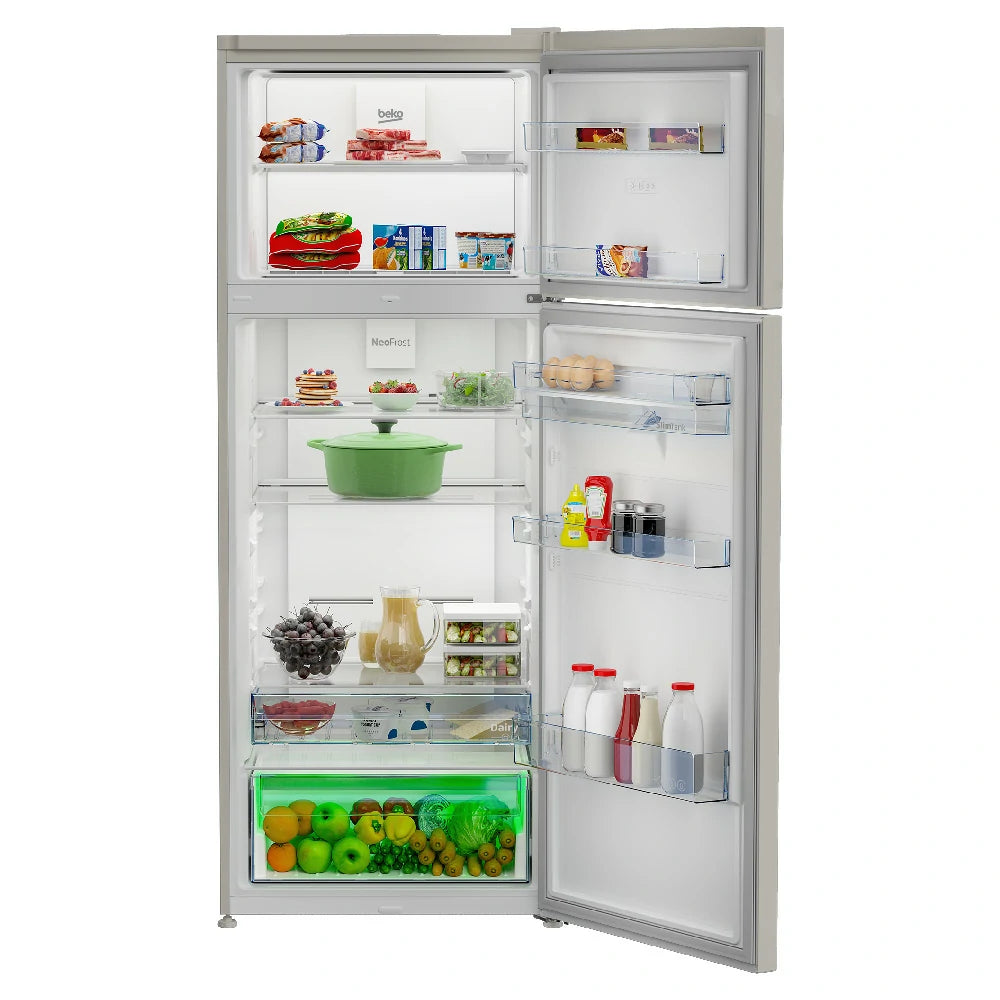 BEKO FRIGO DOPPIA PORTA NO FROST 455LT E 70CM BEIGEMARMO RDNE455E40DBN