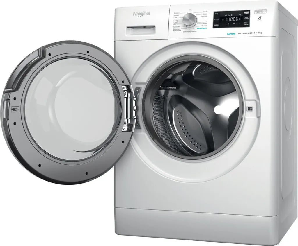 WHIRLPOOL LAVATRICE 10KG 6°SENSO INVERTER A-20% 1400G. FFB 1048 BSV IT