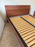 LETTO  MATRIMONIALE NOCE ANTICO 160x200