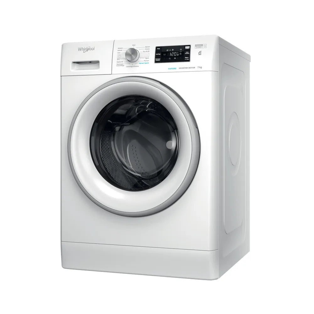 WHIRLPOOL LAVATRICE 8KG INVERTER 6°SE. VAPORE A 1400 GIRI FFB 846 SV IT