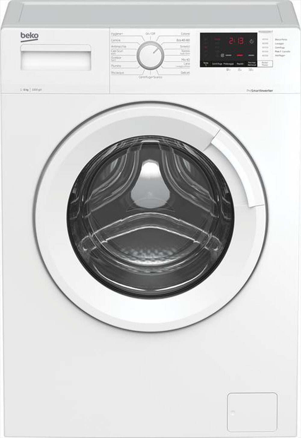 BEKO LAVATRICE 6KG SLIM 40CM INVERTER D 1000GIRI WUXS61032WI-IT