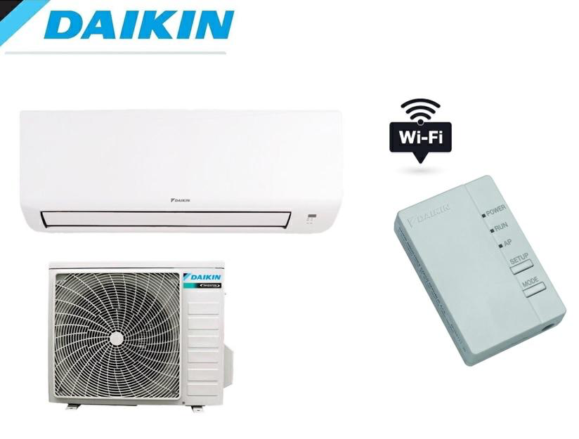 BUNDLE DAIKIN CONDIZ.12000BT A++/A+ R32 TXC35D/RXC35D+KIT WIFI BRP069B45