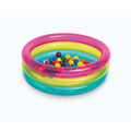 INTEX PISCINA BABY TRE ANELLI CON PALLINE ROTONDA 1/3ANNI 86x25 48674