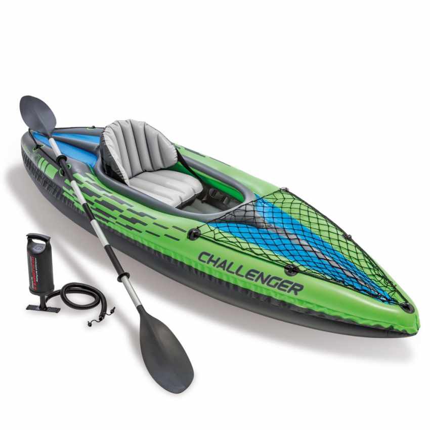 INTEX CANOA KAYAK CHALLENGER K1REMI 1PERS. MAX100KG 274x76x33CM 68305