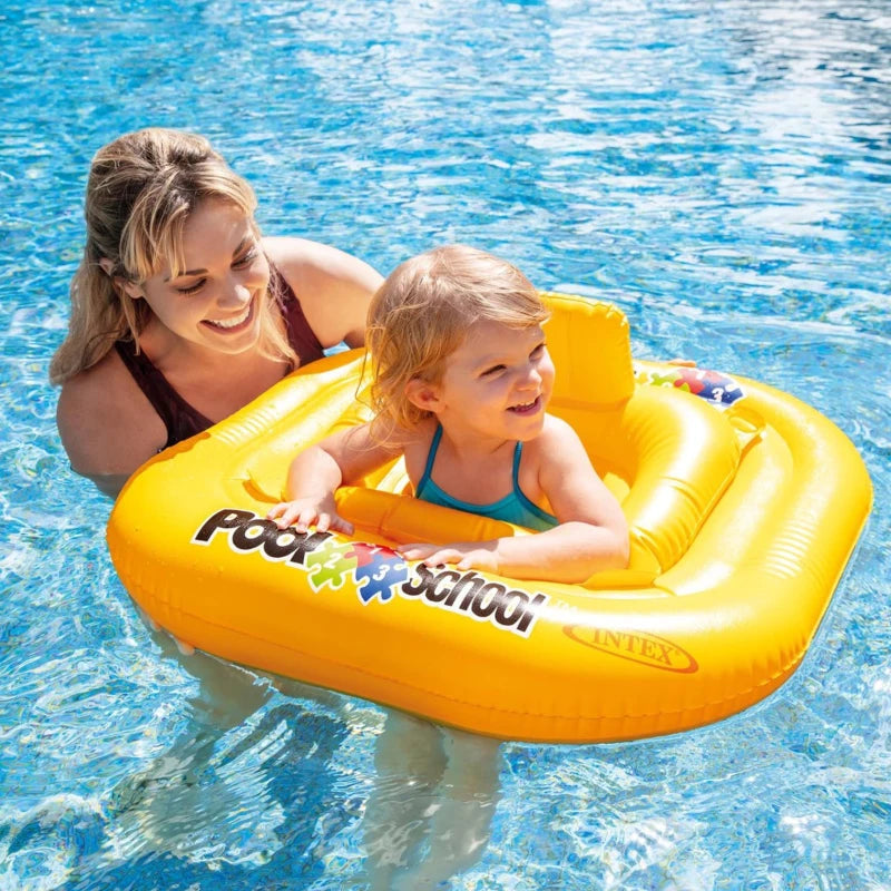 INTEX SALVAGENTE MUTANDINA POOLSCHOOL 79x79CM 1/2ANNI MAX 15KG 56587