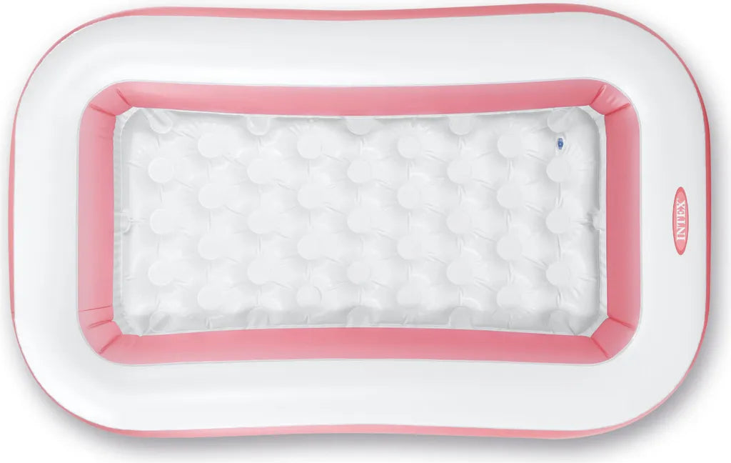 INTEX PISCINA GONFIABILE RETTANGOLARE 2+ ROSA 166x100x25CM 58423