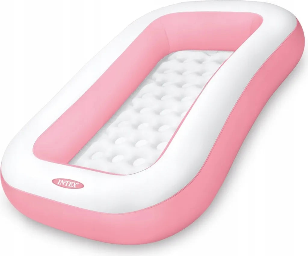 INTEX PISCINA GONFIABILE RETTANGOLARE 2+ ROSA 166x100x25CM 58423