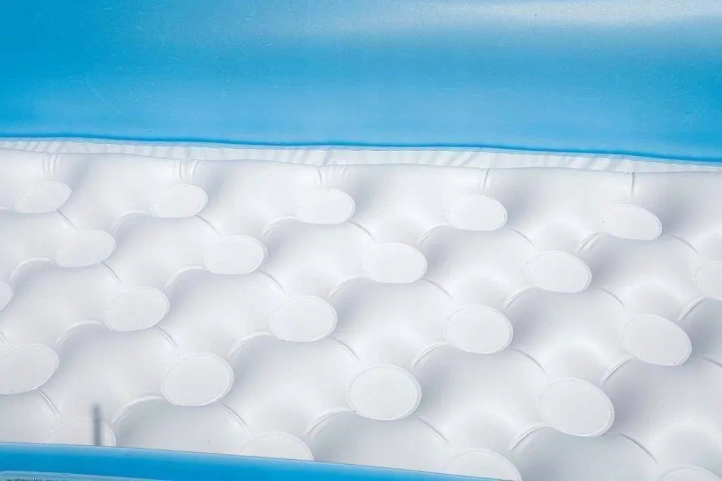 INTEX PISCINA GONFIABILE RETTANGOLARE 2+ AZZURRO 166x100x25CM 57403