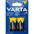 VARTA PILE MEZZA TORCIA C SUPERHEAVY DUTY ZINCO 2PZ