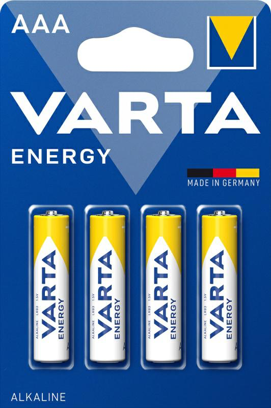 VARTA PILE STILO AA ENERGY ALCALINE 4PZ