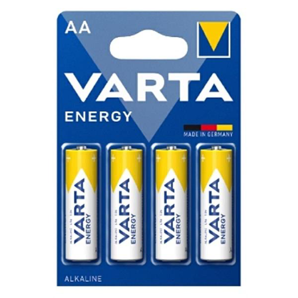 VARTA PILE MINI STILO AAA ENERGY ALCALINE 4PZ
