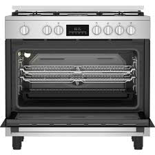 BEKO CUCINA A GAS 5 BRUCI.FORNOELET.VENT.66LT 90x60 INOX BGM11226EX