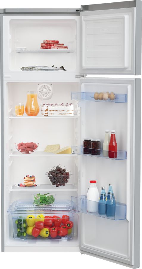 BEKO FRIGO DOPPIA PORTA STATICO310LT MINFROST E SILVER RDSA310M40SN