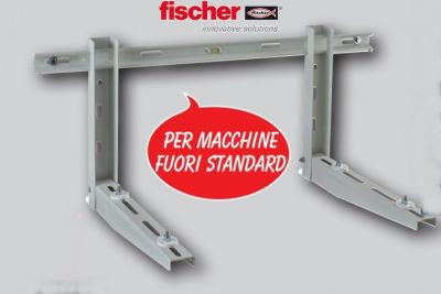 FISCHER STAFFA SUPPORTO CONDIZIONATORI 18/24000 MAX200KG KLIMA STRONG