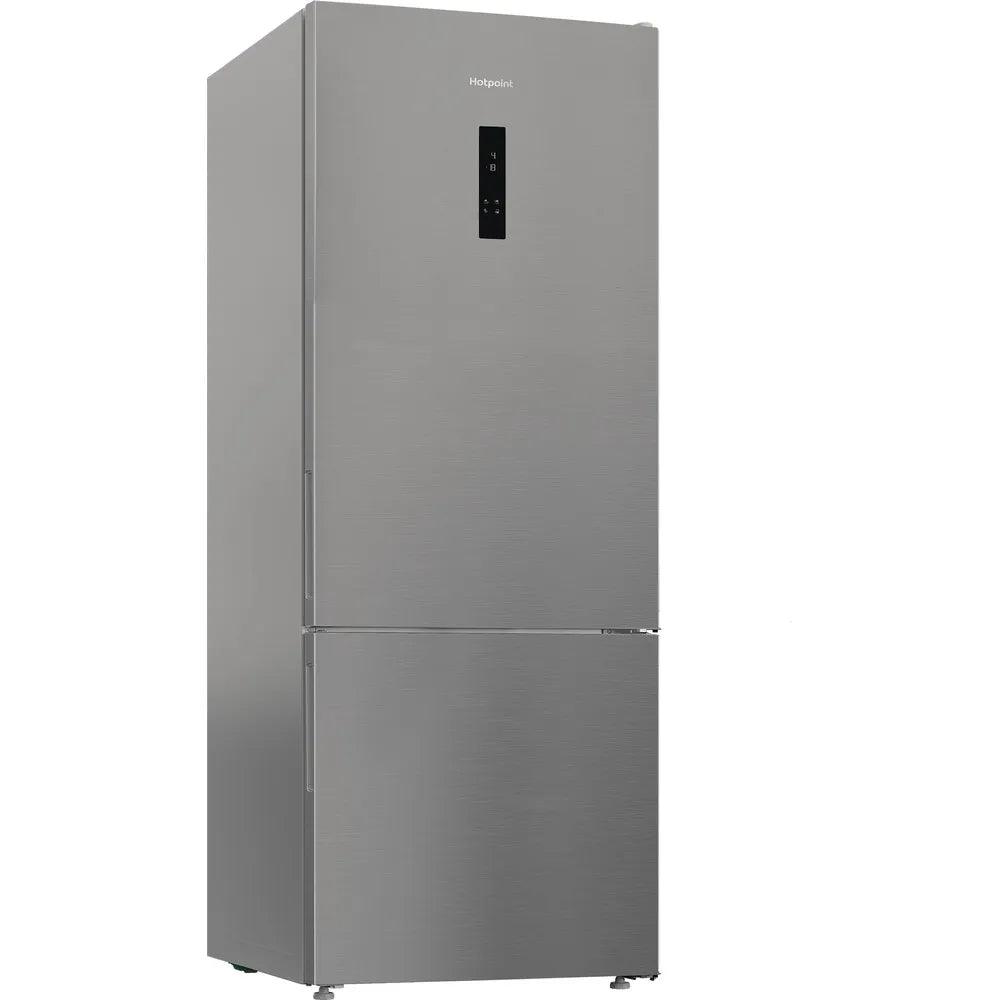 HOTPOINT FRIGO COMBINATO 475LT E DUAL NOFROST 70CM INOX HPAK2 6472 XP4E