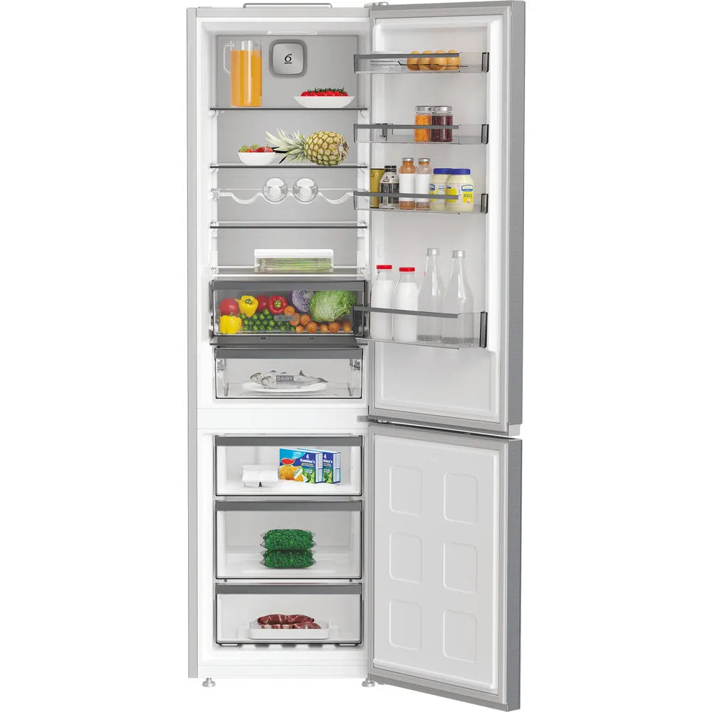WHIRLPOOL FRIGO COMBINATO 355LTB TOT.NOFROST 66CM INOX WHK 26404 XP7E