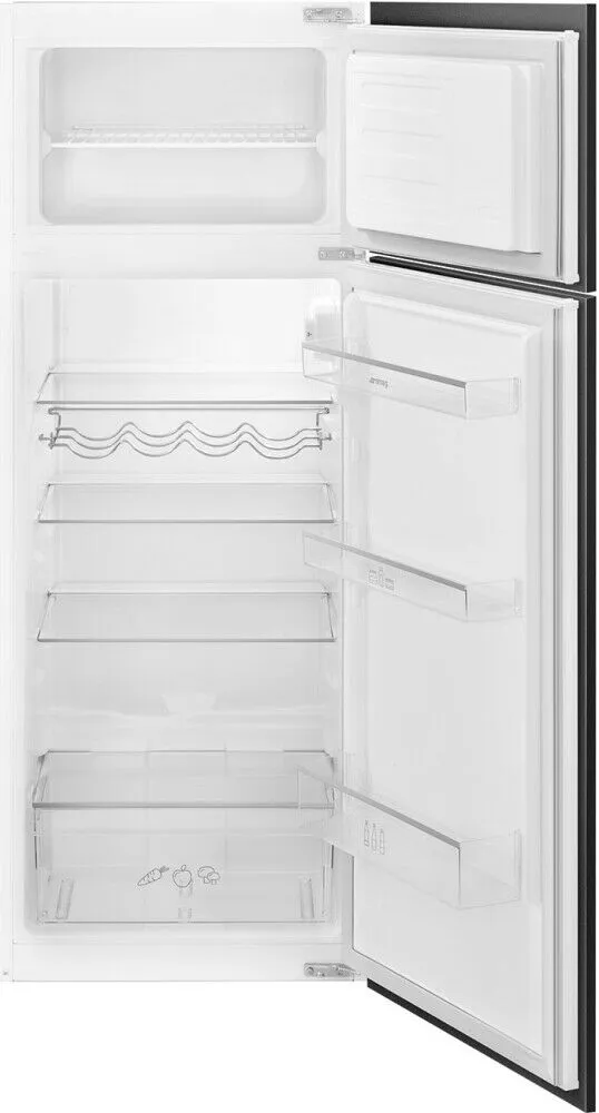 SMEG FRIGO INCASSO DOPPIA PORTA220LT E L54CM H144CM D8140E