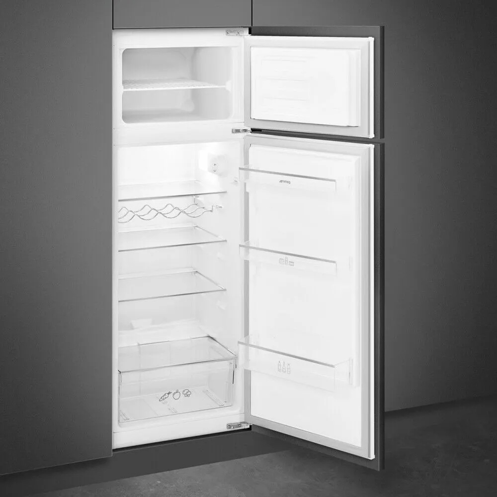 SMEG FRIGO INCASSO DOPPIA PORTA220LT E L54CM H144CM D8140E