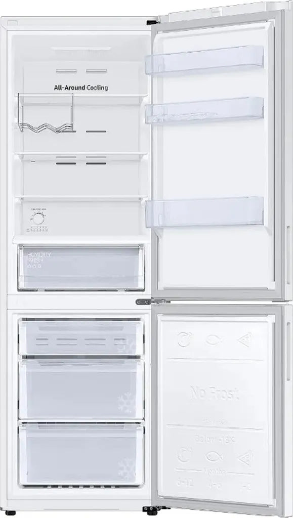 SAMSUNG FRIGO COMBINATO TOTAL NOFROST 344LT 60C E BIANCO RB33B612EWW/EF