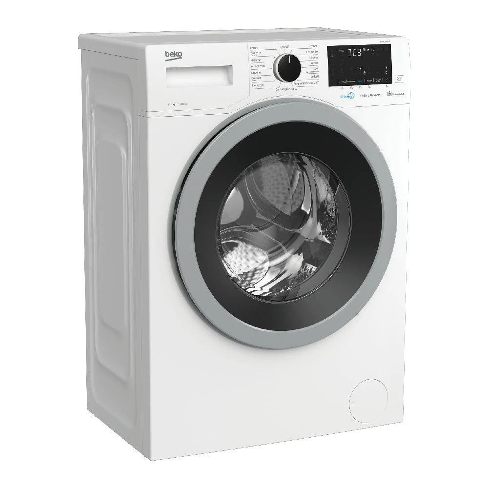 BEKO LAVATRICE 8KG STEAMCURE C INVERTER VAPORE 1400GIRI WUY81436SI-IT