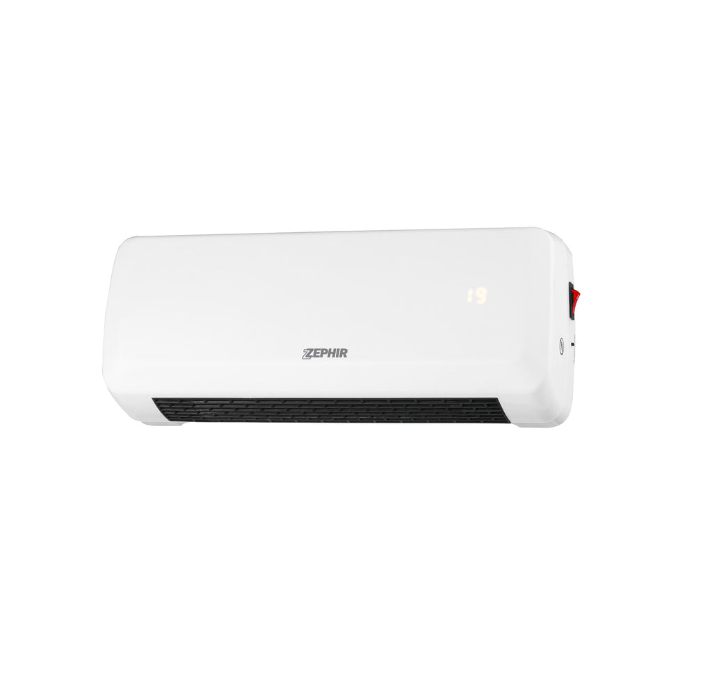 ZEPHIR TERMOVENTILATORE CERAMICO PARETE 2000W TELECOM.BIANCO ZMW3019B