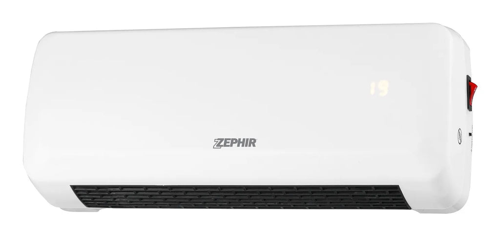 ZEPHIR TERMOVENTILATORE CERAMICO PARETE 2000W TELECOM.BIANCO ZMW3019B