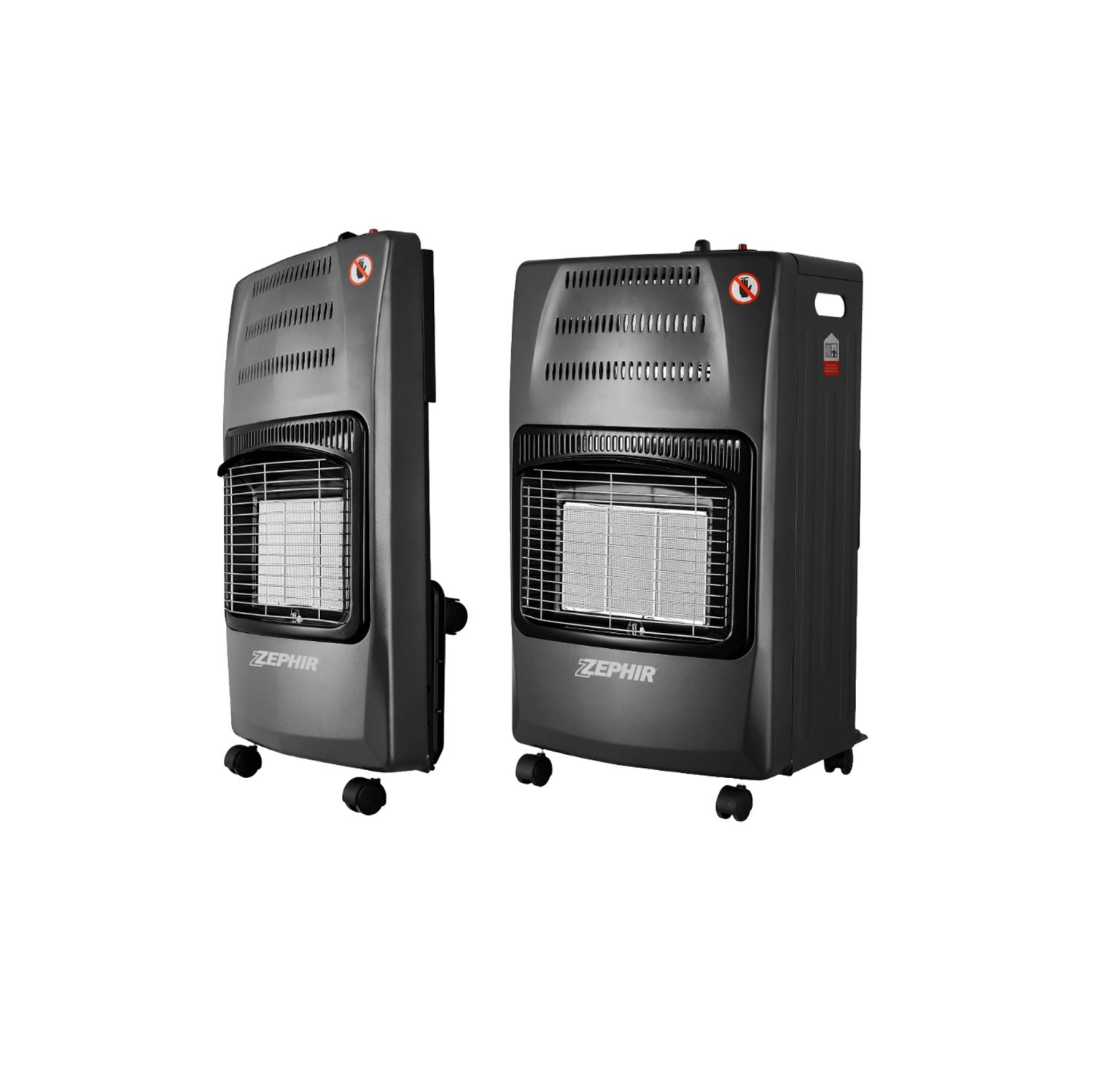 ZEPHIR STUFA GAS PIGHEVOLE 3LIVELLI POTEN.4,2KW NOKIT REGOL. ZGS41200