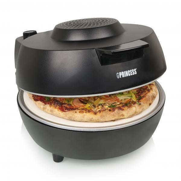 PRINCESS FORNO PIZZA PRO PIETRACERAMICA 30cm 400° 1200W NERO