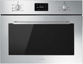SMEG FORNO MICROONDE INCASSO COMBINATO 32LT GRILL 45CM INOX SF4400MCX1