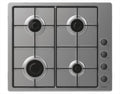 SMEG PIANO COTTURA INCASSO GAS 4 ZONE 60CM INOX SR264XGH2