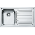 SMEG LAVELLO INOX A UNA VASCA GOCCIOLATOIO A DESTRA SP861D
