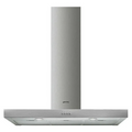 SMEG CAPPA ASPIRANTE A MURO 90CM 175W C LUCE LED INOX KATE900EX