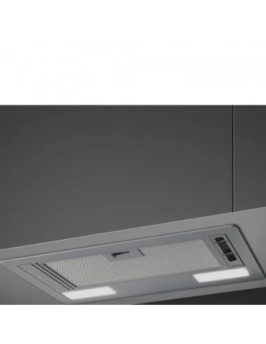 SMEG CAPPA ASPIRANTE INCASSO 54CM 75W C SILVER LUCE LED KSG52E