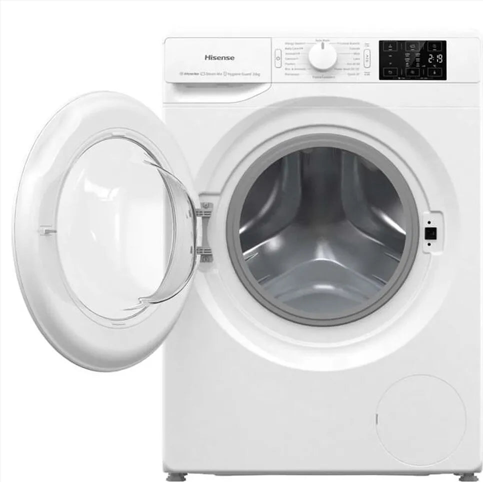 HISENSE LAVATRICE 10KG INVETER 1400 GIRI VAPORE CLASSE A WFGE101439VM