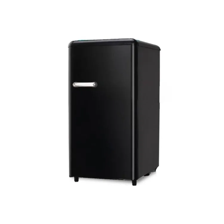 DCG FRIGO MONOPORTA LINEA RETRO' 100LT E NERO MF100B
